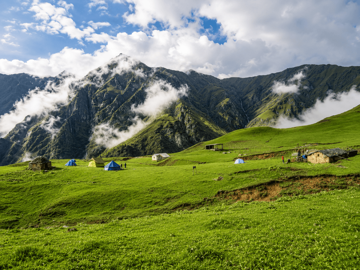 High altitude Himalayan expedition